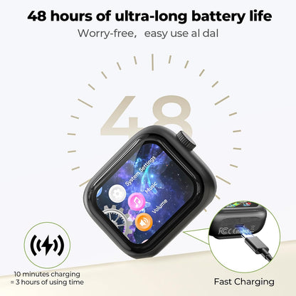 NE40 Earbuds with LCD Screen, NE40 Translation Earbuds, Bluetooth 6.0 Translation Earphone Real Time for 134 Languages, Translator Headphones with 7 Translation fit iOS&Android, Black