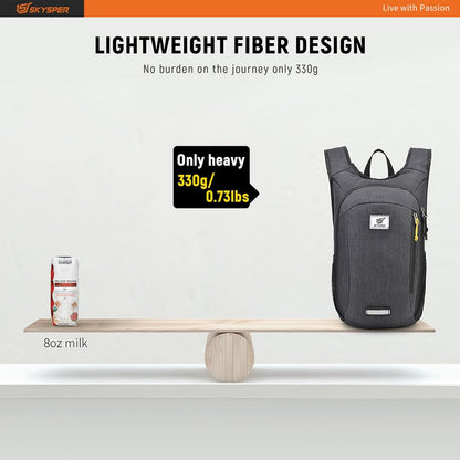 SKYSPER Small Daypack 10L/15L/20L Hiking Backpack Packable Lightweight Travel Day Pack for Women Men