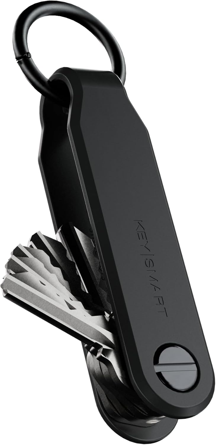 KeySmart Keychain Key Holder - Compact Key Organizer for Key Chain, EDC Key Chains, Key Ring Keychains