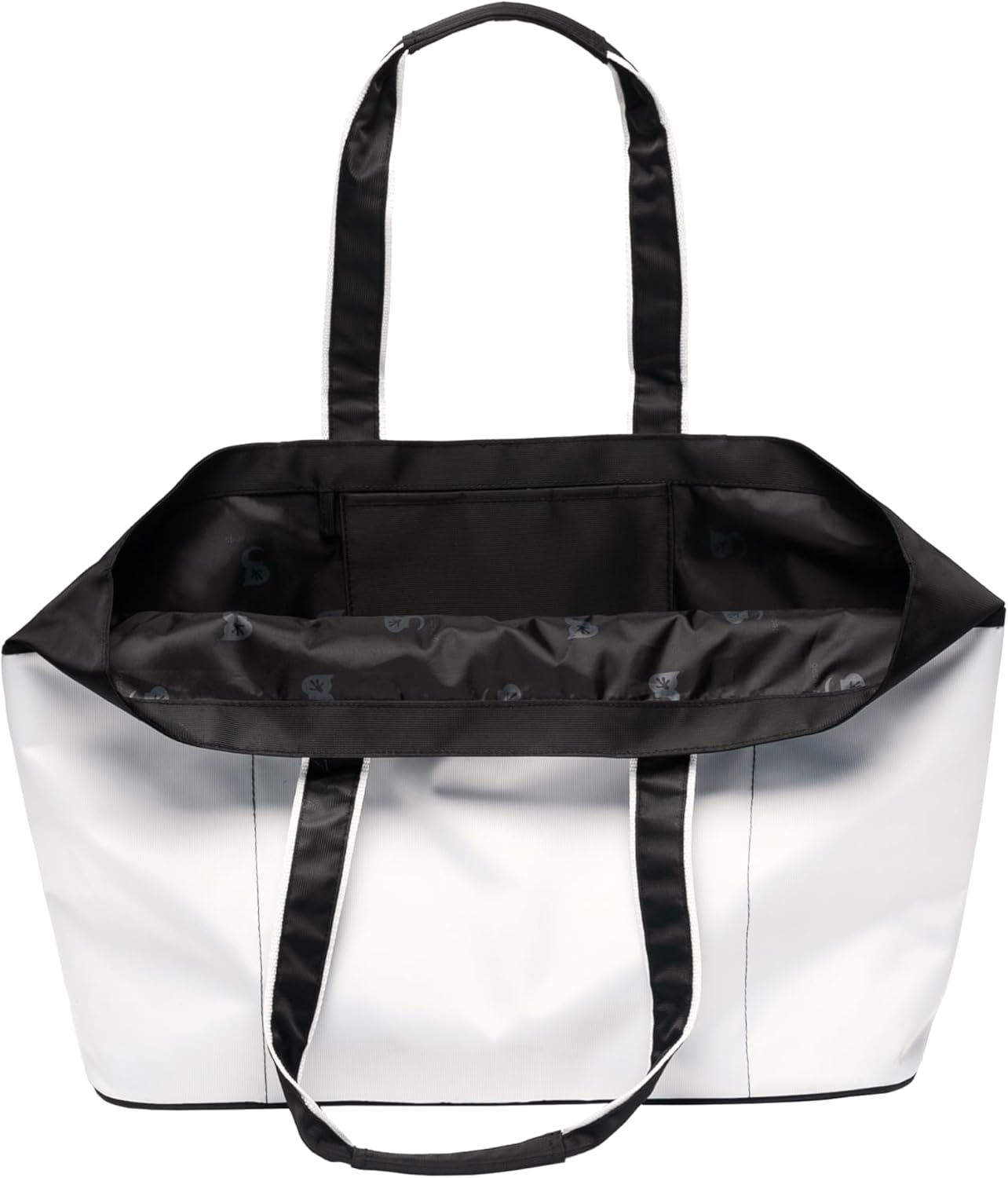 geckobrands Oversized Beach Tote – Large and Stylish Beach Bag with 4 Exterior Pockets and Zippered Internal Compartment