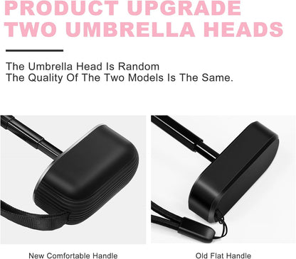 LEAGERA Mini Umbrella - Compact, Waterproof Travel Umbrella for Light Rain, Suitable for Women's Purse and Pocket