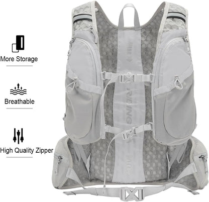 INOXTO Hydration Pack Backpack ，Water Backpack with 2L Leakproof Water Bladder, Running Hydration Vest for Man, Daypack for Cycling Motocross Climbing Trail Running