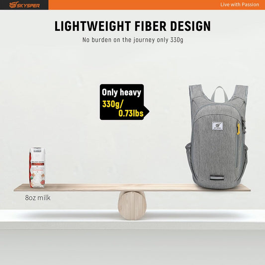 SKYSPER Small Daypack 10L/15L/20L Hiking Backpack Packable Lightweight Travel Day Pack for Women Men