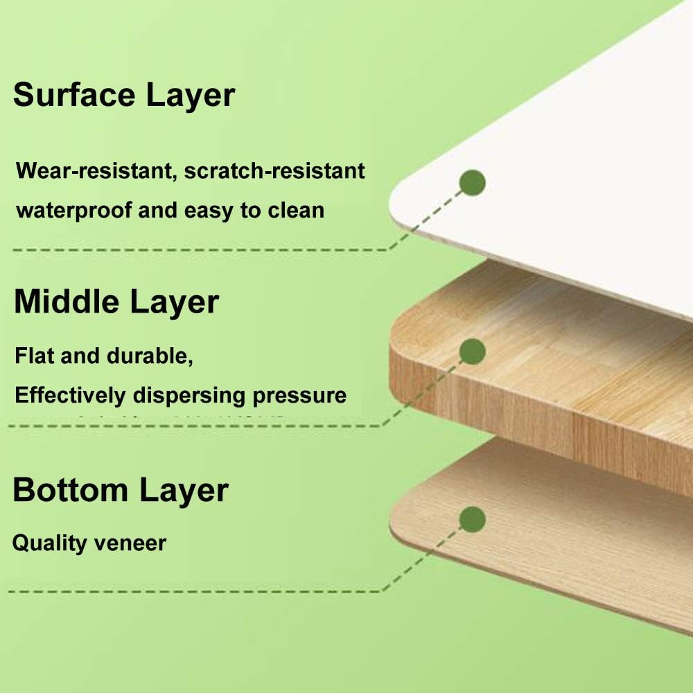 23.6'' Ergonomic Lap Desk with Storage Drawer & Cup Holder, Foldable Laptop Bed Table for Home Office, Gaming, Writing, Breakfast - Lightweight, Portable, Fits 18'' Laptops (White)