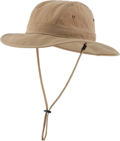 Home Prefer Summer UPF 50+ Men's Bucket Sun Hat Wide Brim Fishing Hat Safari Hat