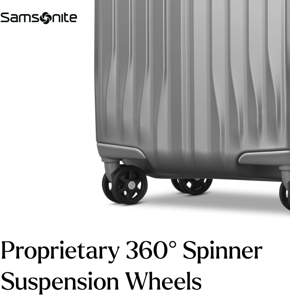 Samsonite UpLIFT X-Large Checked Hardside Luggage with Spinner Wheels - Airline-Approved, TSA Lock, Adjustable Handle System - Polycarbonate Hard Suitcase for Ultra Lightweight Travel - Silver Shimmer