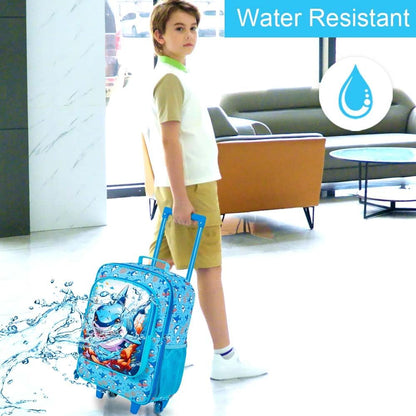 Kids Luggage for Boys Girls, Toddler Rolling Travel Carry on Suitcase with Wheels