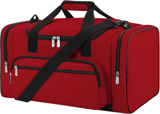 Sports Duffel Bag 20 inch for Travel Gym - Red