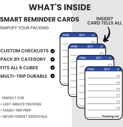 8 Set/6 Set/4 Set Compression Packing Cubes for Travel, Lightweight Vacation Travel Essentials, Travel Accessories for Suitcase Organizer Bags Set, Durable Luggage Organizer