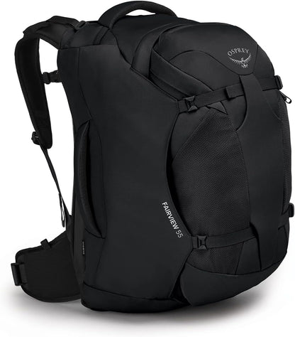 Osprey Fairview 55L Women's Travel Backpack, Black
