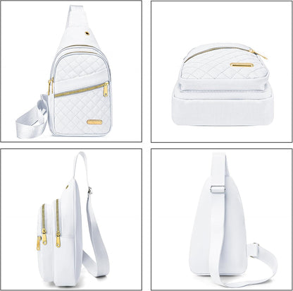 Small Sling Bag For Women Men Casual Crossbody Sling Backpack