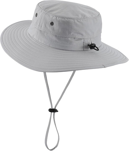 Home Prefer UPF50+ Mens Sun Hat Wide Brim Fishing Hat Sun Protection Beach Gardening Bucket Hat for Men Women