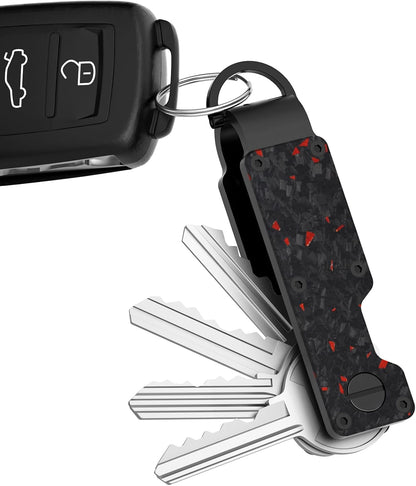 Key Organizer Minimalist Innovative Keyholder Compact Keys Organizer Smart KeyChain Secures 2-6 Keys