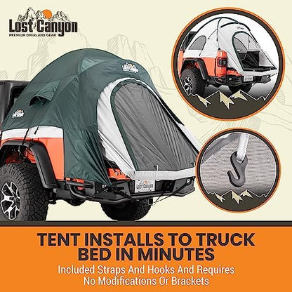 NF-1 5.5' Truck Bed Tent - Waterproof, Lightweight Camping Tent for Pickup Trucks