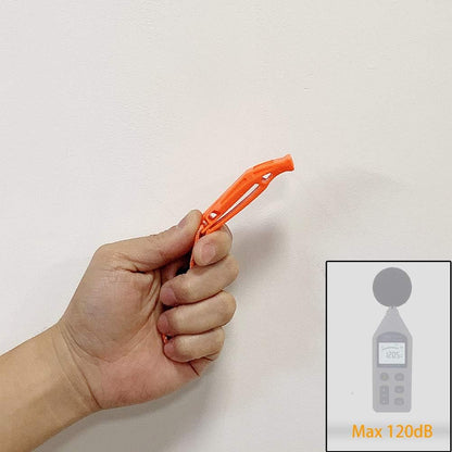 Emergency Safety Whistle with Lanyard, Loud Pea-Less Survival Whistles for Boating Kayaking Life Vest Paddle Board Rescue Signaling.