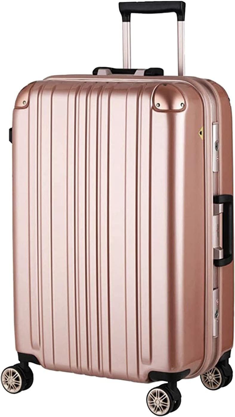 LEGEND WALKER Durable Aluminum Frame Hardside Luggage, 29-inch, Rose Gold, 5122-67-RGD