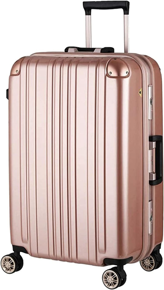 LEGEND WALKER Durable Aluminum Frame Hardside Luggage, 29-inch, Rose Gold, 5122-67-RGD