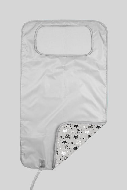 HAMUR HOME Portable Baby Changing Pad – Waterproof, Foldable & Lightweight Travel Mat – Soft & Machine Washable Diaper Changer – Compact & Durable (Fox)