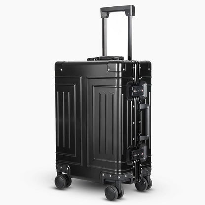 All Aluminum Carry On Luggage，Cut from Whole Aluminum Sheet，22x14x9 Airline by KANGSHILU