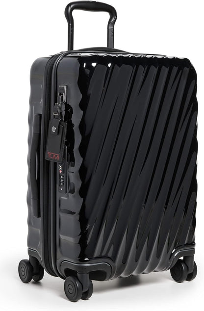 TUMI - 19 Degree International Expandable 4 Wheeled Carry-On - Hard Shell Suitcase - 21.8" X 14.0" X 9.0" - Black