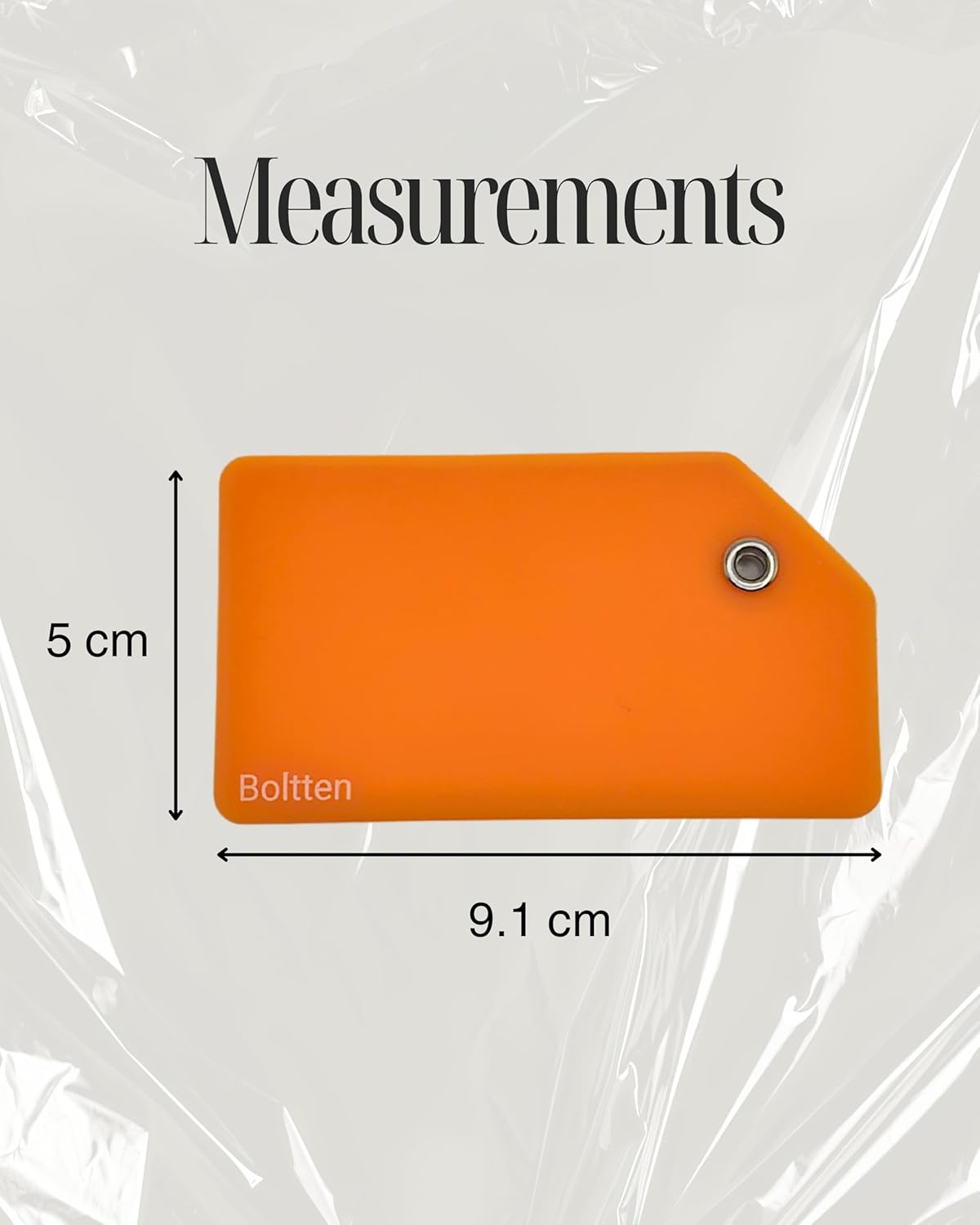 5 Pack Silicone Luggage Tag with Stainless Loop and Name Id Card, Perfect for Suitcases, Handbags and Luggage