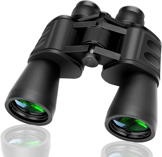 20X50 Binoculars for Adults High Powered- Large View with Clear Vision Waterproof & Fogproof Lightweight Easy Focus Compact Binoculars for Bird Watching Hunting Travel Sports Opera Concert