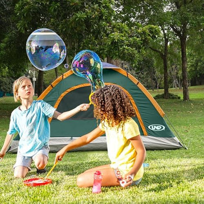 unp 6 Person 4 Season Dome Tent, Easy to Set Up for Camping & Hiking, Lightweight & Portable, Green