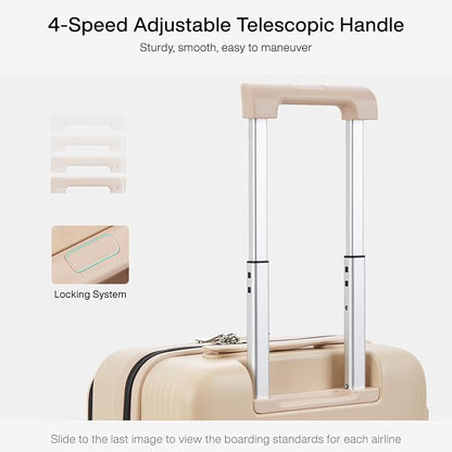 Hanke Grace Carry On Luggage - Image 8