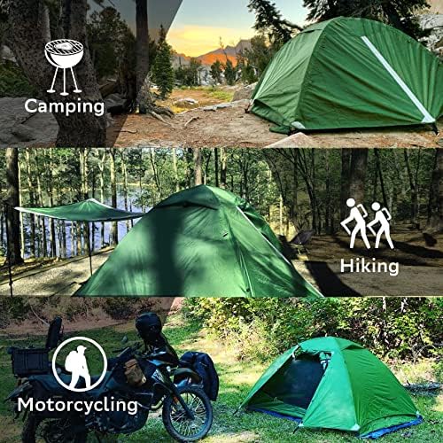 Clostnature 1/1.5/2/3/4/6 Person Lightweight Backpacking Tent, Camping Tent