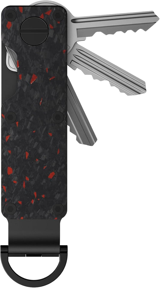 Key Organizer Minimalist Innovative Keyholder Compact Keys Organizer Smart KeyChain Secures 2-6 Keys