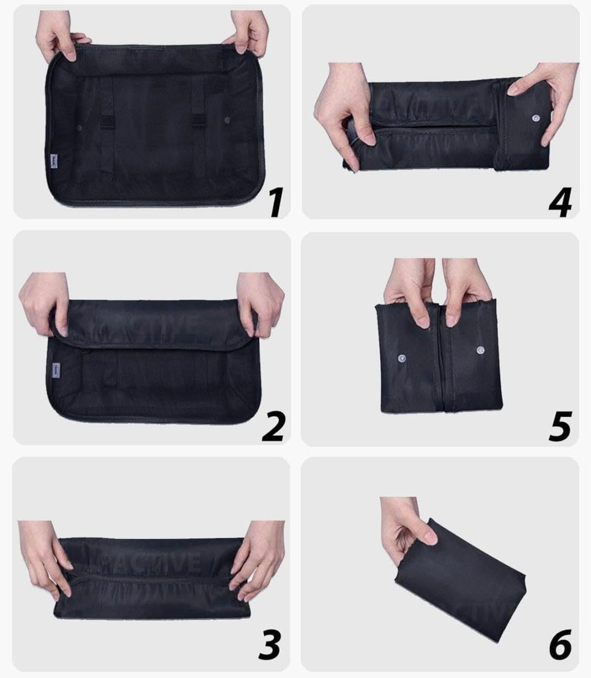 9 Set Packing Cubes for Suitcases, Aydicon Travel Luggage Packing Organizers with Laundry, Toiletry Bag, Compression Storage Shoe Bag, Toothbrush Case, Travel Essentials (Black)