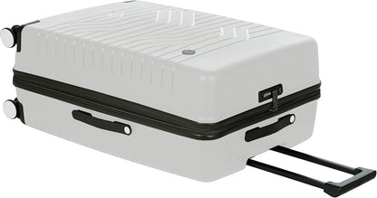 Bric’s B|Y Ulisse Spinner Suitcase, Expandable Hard Shell Luggage with TSA Lock and Smooth 360° Wheels 28" – White