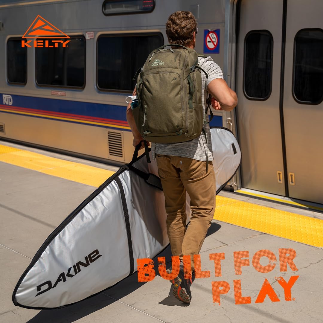 Kelty | Redwing Traveler Backpacks, Travel Pack for Adventure Travel | Burnt Olive & Black