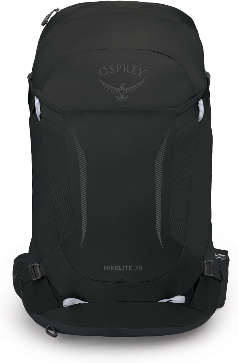 Osprey Hikelite 28L Unisex Hiking Backpack, Black, M/L