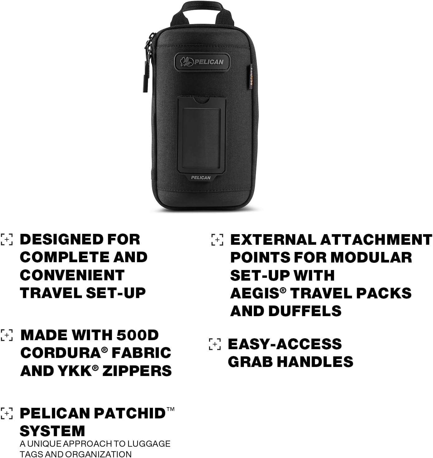 Pelican ModPak AV Pouch - Camera Bag and Lens Case - Single (Black)