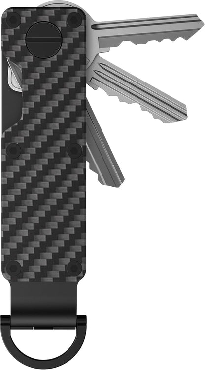 Key Organizer Minimalist Innovative Keyholder Compact Keys Organizer Smart KeyChain Secures 2-6 Keys