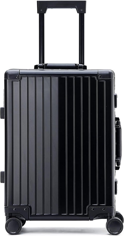 YYW Aluminum Carry-On Luggage Airline Approved Lightweight Suitcase by YYW