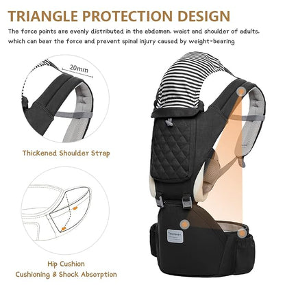 Baby Carrier 6-in-1 Newborn to Toddler, Baby Carrier - Image 6