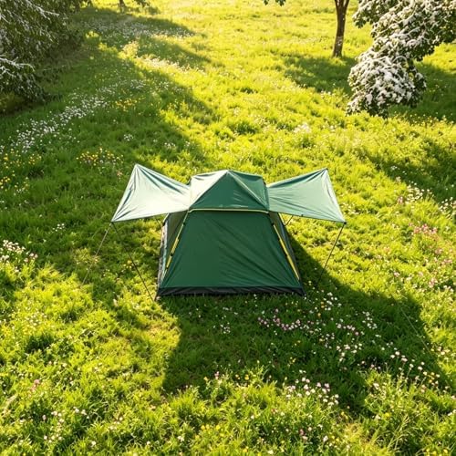 Wind Tour Lightweight Backpacking Camping Tent Waterproof Double Layer Family Tent for Hiking Fishing Outdoor Travel Picnic