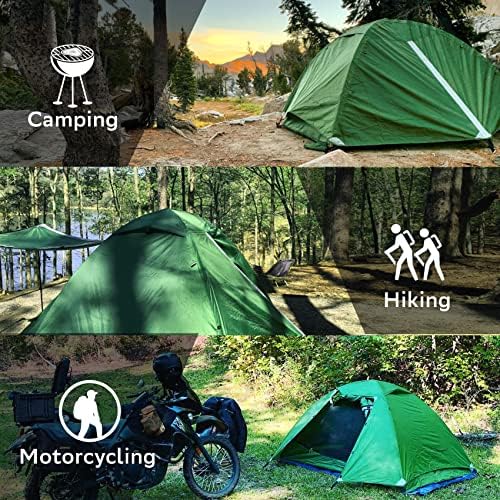 Clostnature 1/1.5/2/3/4/6 Person Lightweight Backpacking Tent, Camping Tent