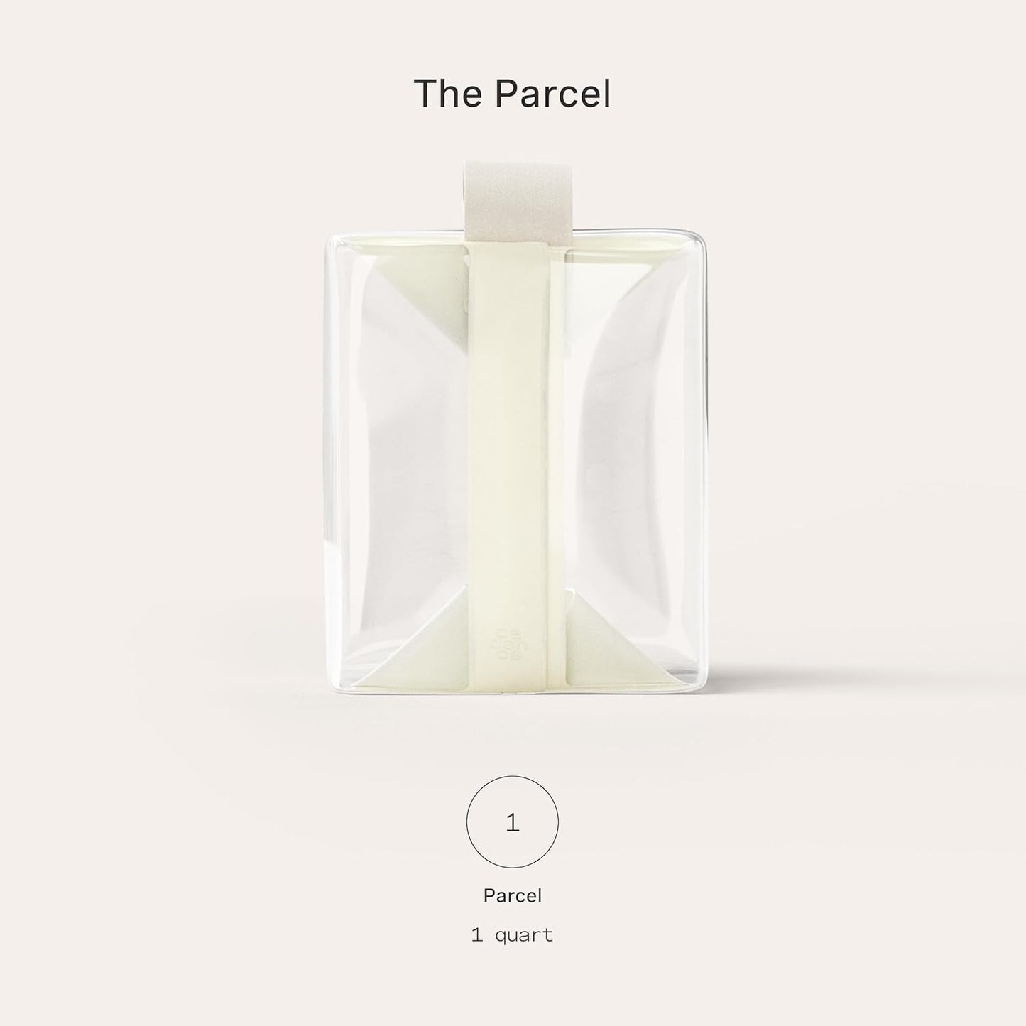 Cadence Parcel - Clear Dopp Kit with Magnetic Closure - Durable and Leak-Resistant Travel Toiletry Kit - Modular Design