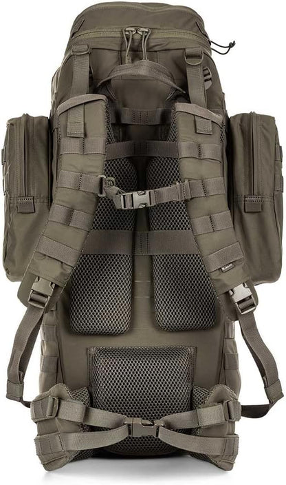 5.11 Tactical Unisex Rush 100 Backpack, 60L Storage Capacity, Convertible, Style 56555ABR