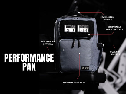 WOLFpak 15L Backpack - Alpha Black - Slim Everyday Carry Backpack for Men & Women, Water-Resistant Minimalist Daypack for Laptop & Travel