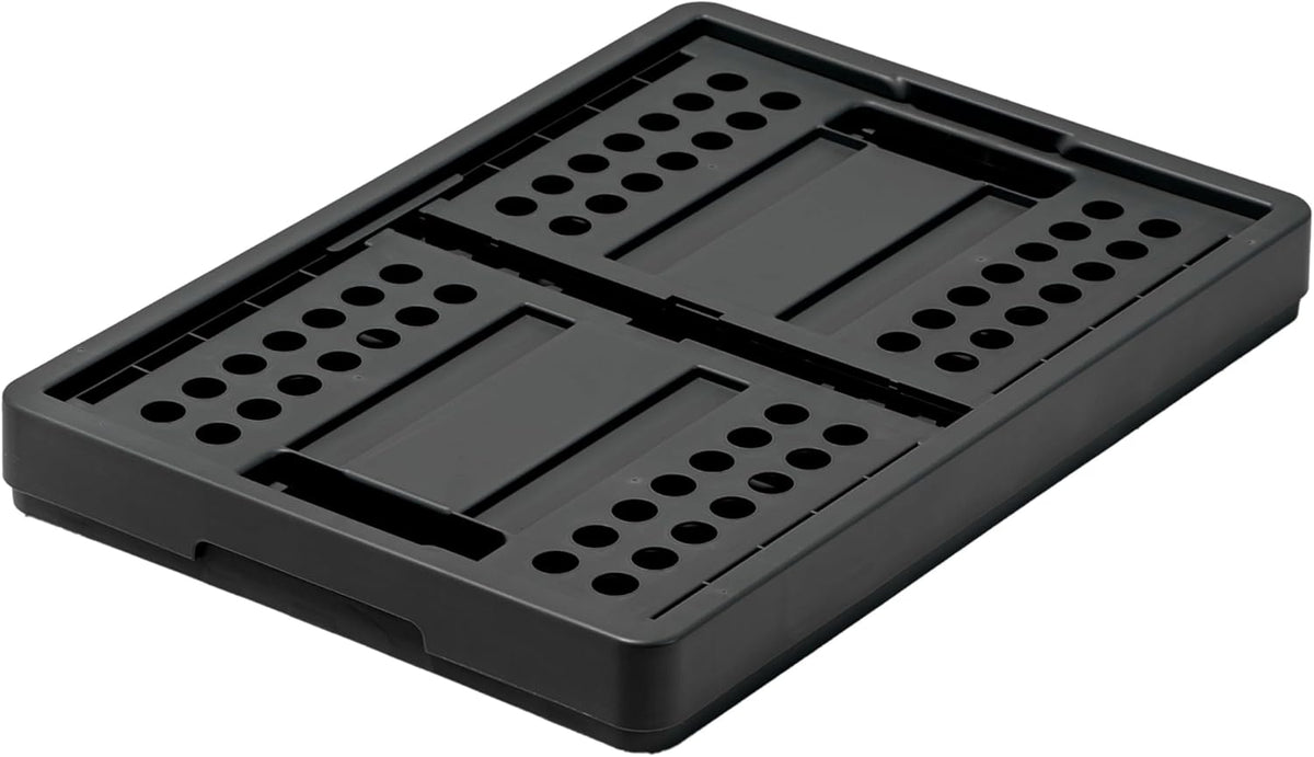 Clax® crate | folding box | basket | 48 qt (12 gal) | black