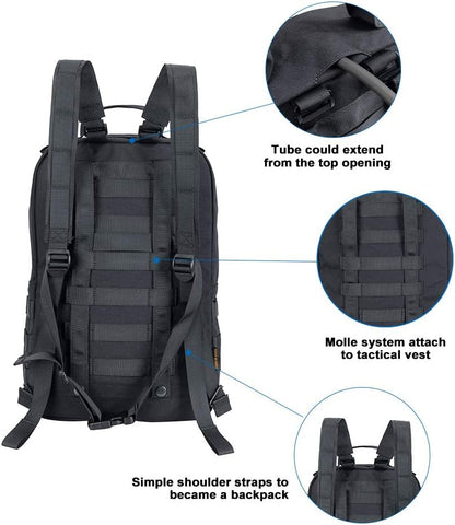 EXCELLENT ELITE SPANKER Outdoor Hydration Backpack Bundle Packs Water Bladder Carrier for 3L Water Bladder