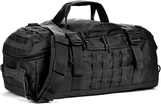 Gym Bag Duffle Bags Backpack - Travel Weekender Bag for Men Women Workout Bag for Military,Sports,Overnight,Basketball,Tactical,Football,Waterproof & Tear Resistant