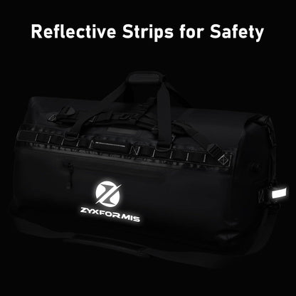 Waterproof Duffle Bag, Large Marine Dry Bags, Heavy Duty Adventure Travel Bag for Men and Women, Waterproof Duffel Backpack for Kayaking Boating Hiking Camping Vacation, 65L 110L 160L