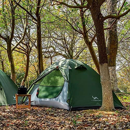 MC TOMOUNT Backpacking Tent 1-2 Person Waterproof Lightweight Camping Tent