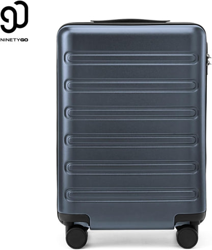 Carry on Luggage 22 X 14 X 9 Airline Approved, 20 Inch Luggage for 3-5 Days Travel, Double Spinner Wheels, 100% Hardshell PC, TSA Lock (09-Grey, Carry-On 20-Inch)