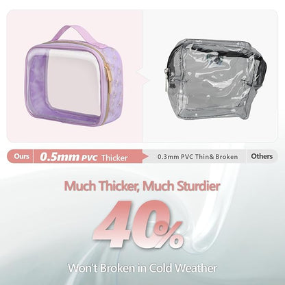PACKISM Floral Texture TSA Approved Toiletry Bag - Image 7